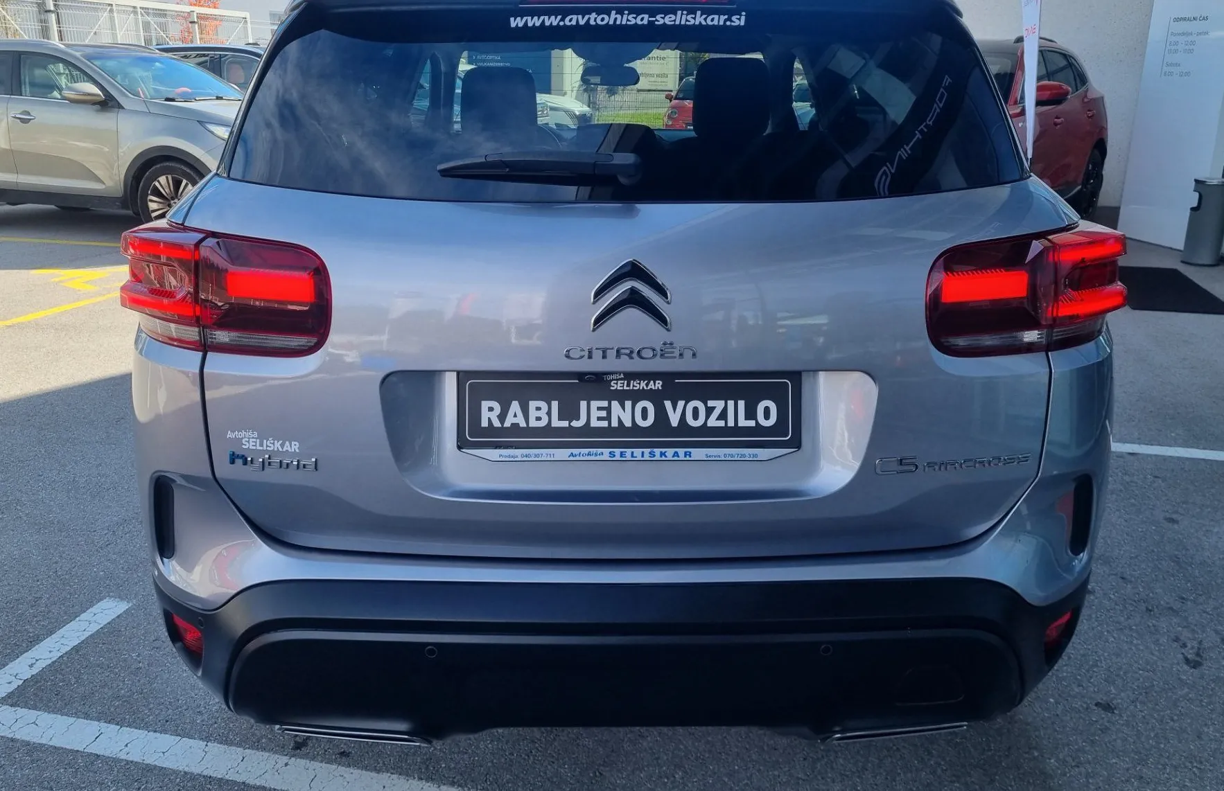 Zunanja slika - Citroën C5 - Aircross 1.6 PHEV Shine Pack Avtomatik - ZNANA ZGODOVINA - 7