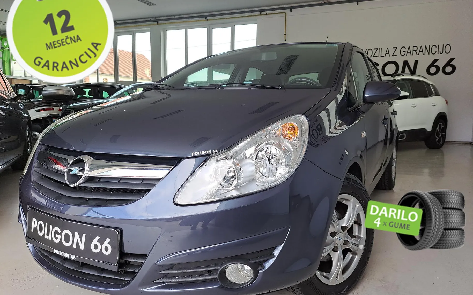Zunanja slika - Opel Corsa - 1.2-SLOV.POREKLO-1 LETO GARANCIJE-KOT NOVA-5 VRAT - 12