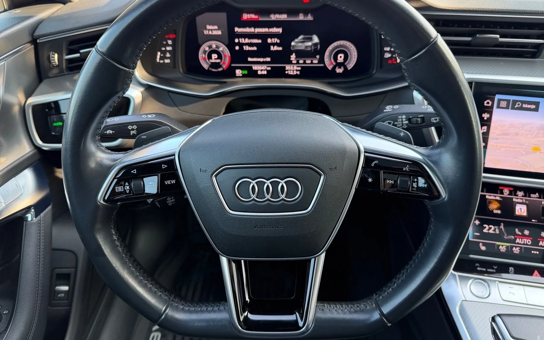 Notranja slika - Audi A6 Avant - 45 TDI Quattro- S Line-Panorama-21 COL-HD Matrix.. - 8