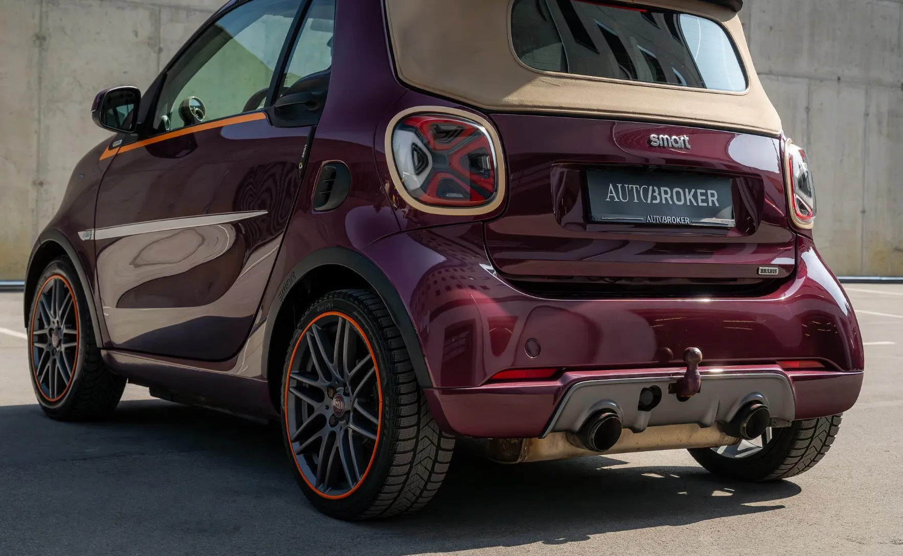 Zunanja slika - Smart fortwo cabrio - 80kW 109 KM  BRABUS TAILOR MADE UNIKAT - 7