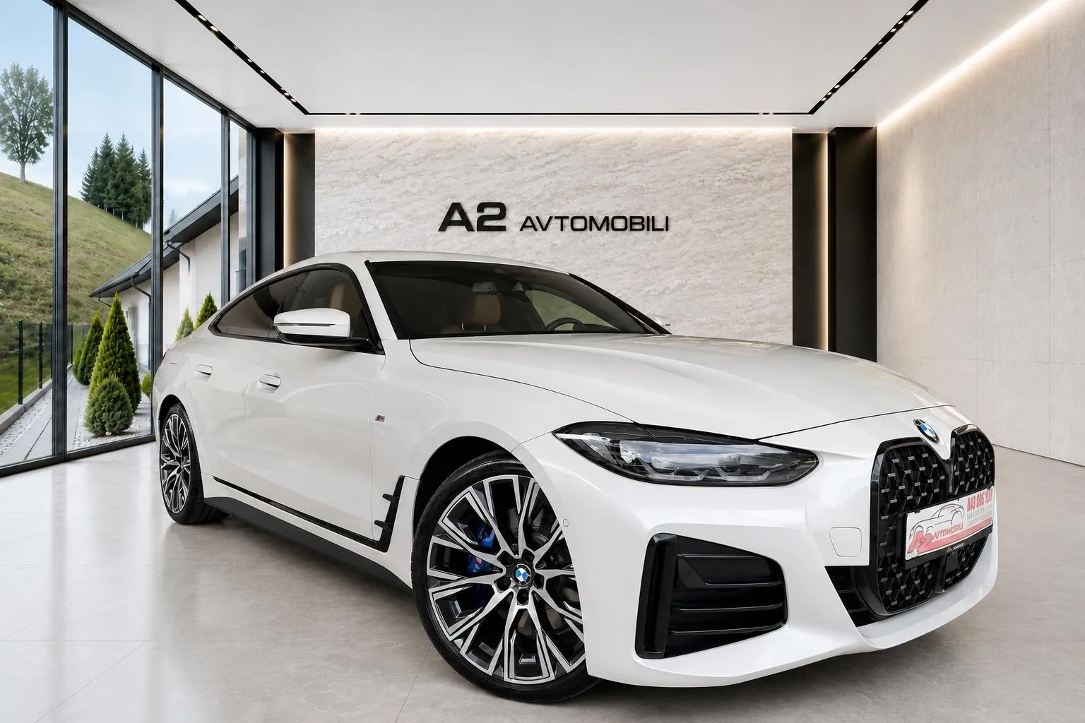 Zunanja slika - BMW serija 4 Gran Coupe: - 420d xDrive Gran Coupe M-SPORT-HARMAN-KAMERA-NAVI- - 5