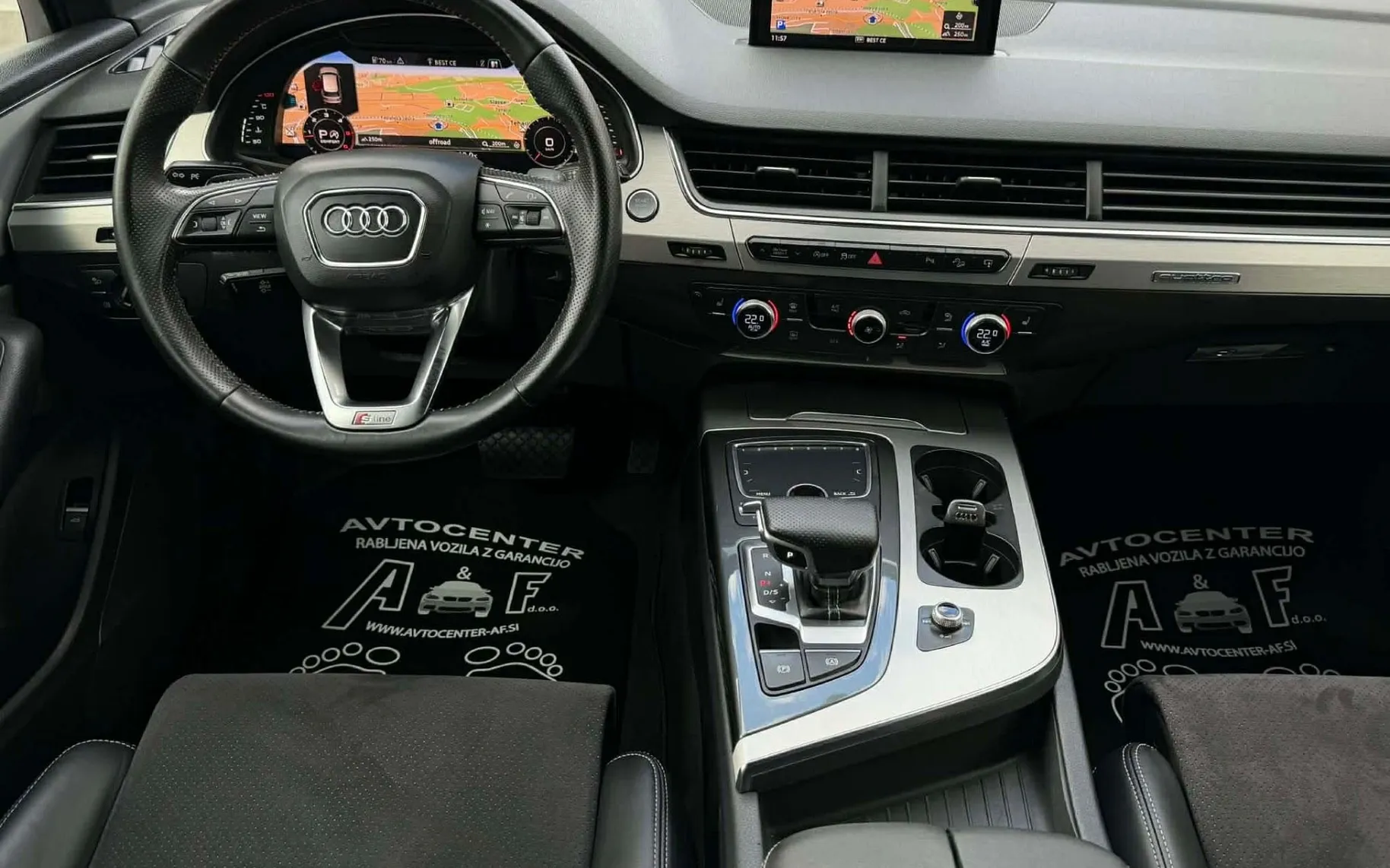 Notranja slika - Audi Q7 - 3.0 TDI-Q-3X S LINE-MATRIX-ZRAČNO-LIZING ZA TUJC - 8