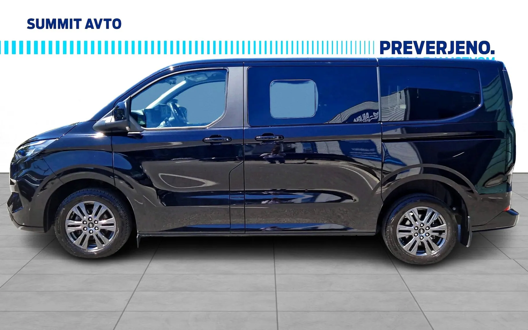 Zunanja slika - Ford Tourneo Custom - TITANIUM 2.0TDCI AVT8-L1H1-RADAR-LINE-BLISS-PREČNI - 3