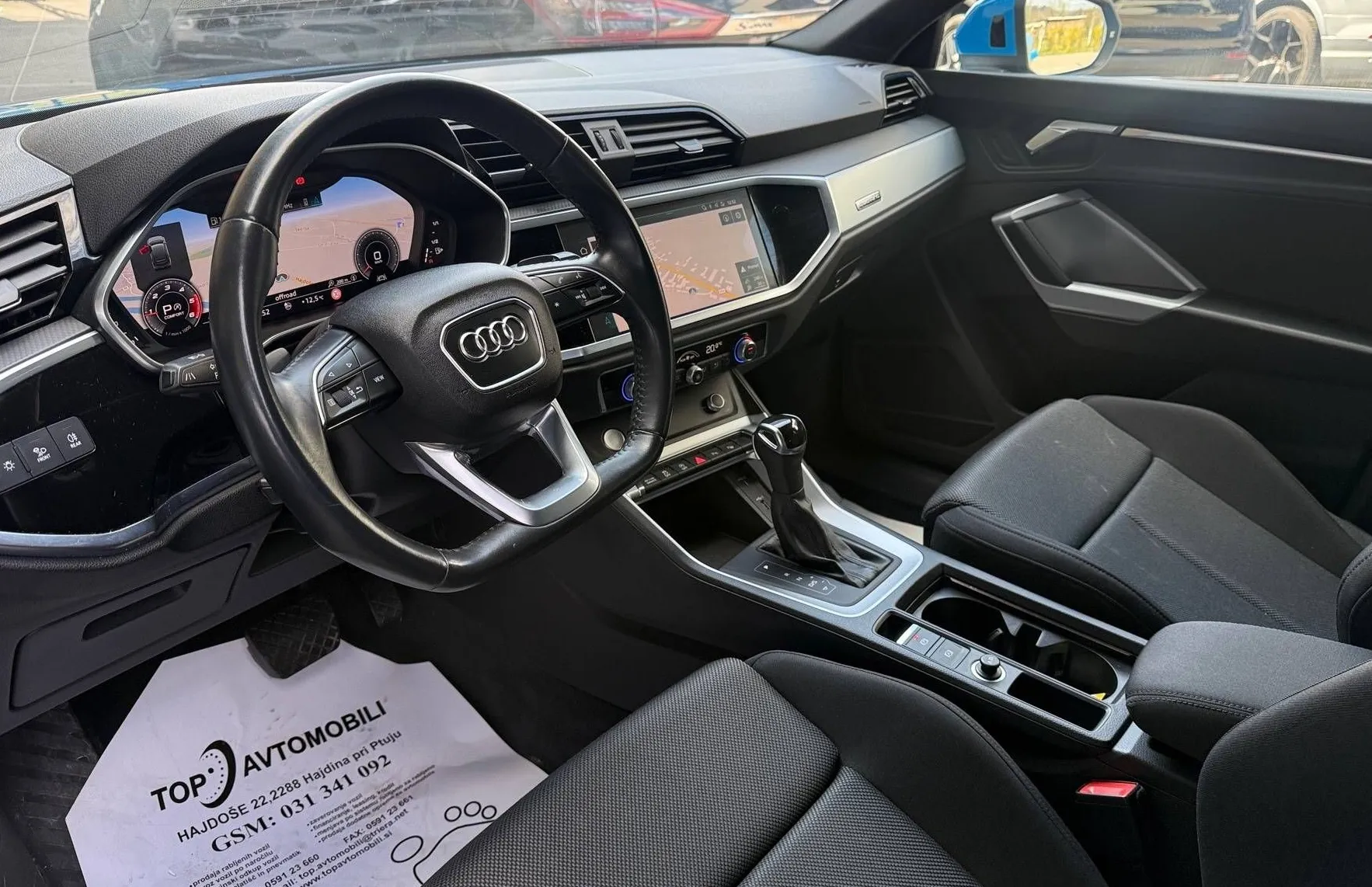 Zunanja slika - Audi Q3 - Sportback 40 TDI QUATTRO S LINE SPORT MATRIX NAVI PDC  KAM - 17