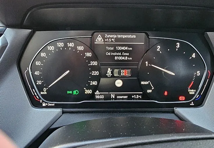Zunanja slika - BMW Serija 1 - : 116d|1.LASTNIK|NAVIGACIJA|TEMPOMAT|2XPDC|ALU - 10