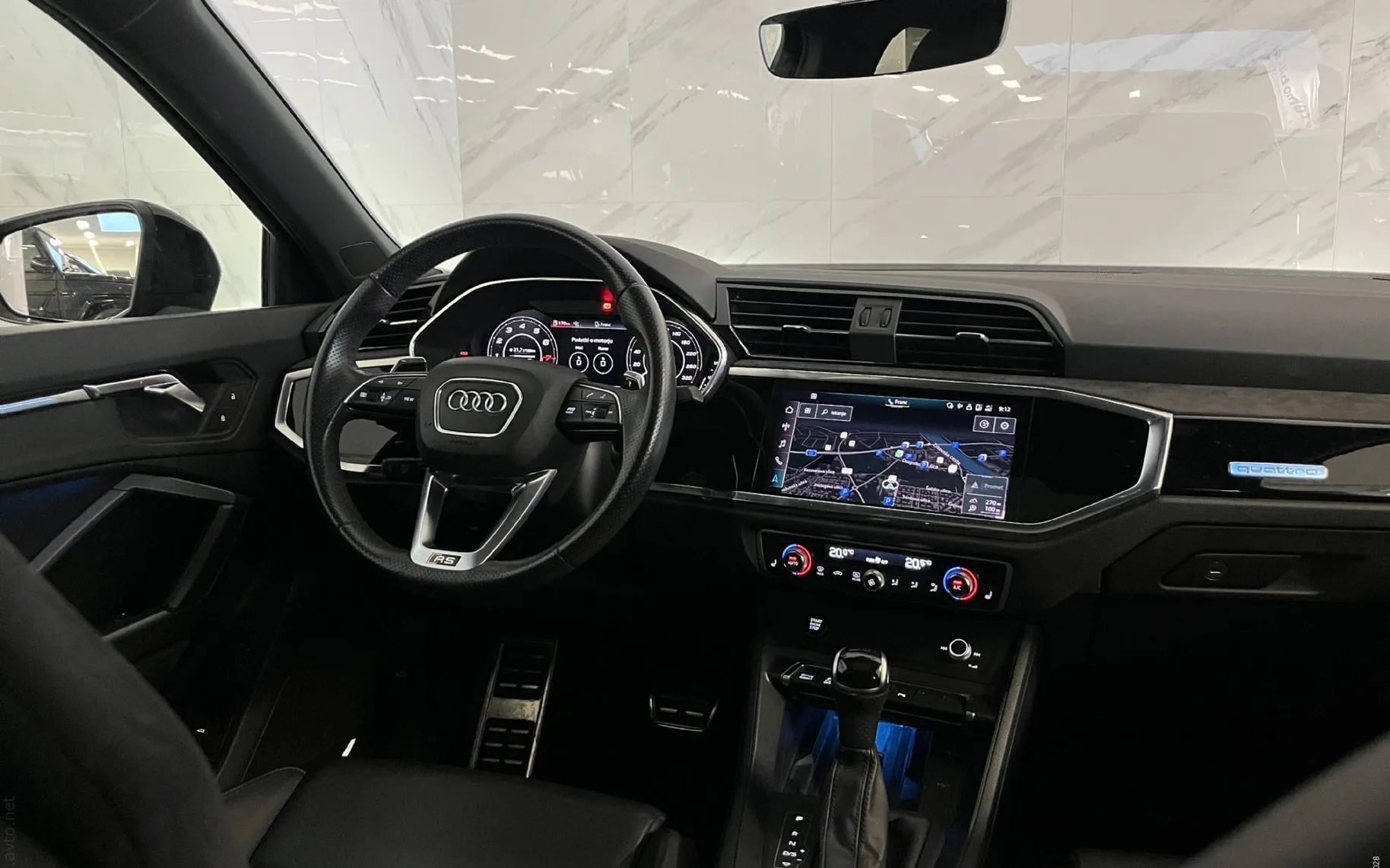Notranja slika - Audi RS Q3 Sportback - 2.5TFSI|Q|Kamera|ACC|Pano|BO|Memory|Gretje... - 10