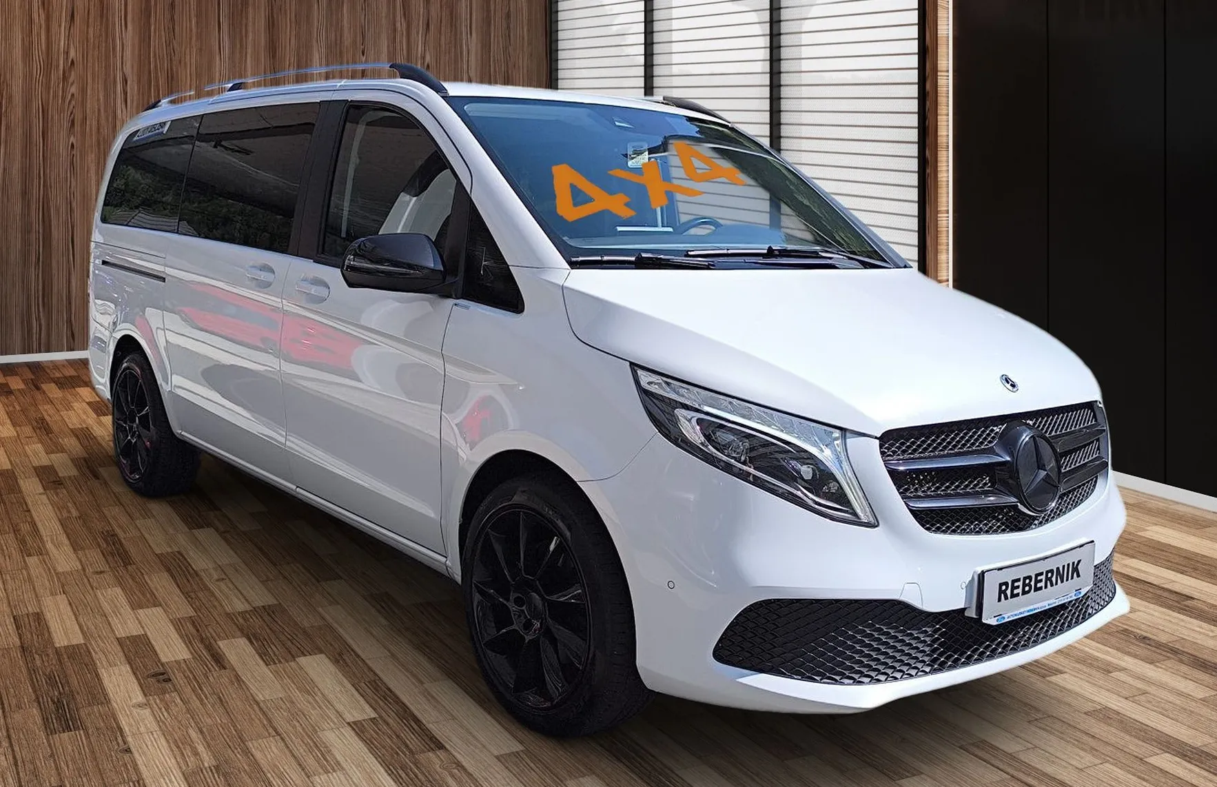 Zunanja slika - Mercedes-Benz V-Razred - V 300 d 4MATIC DOLGI Avt.-1LAST-VK-RADAR-BURMESTER - 2