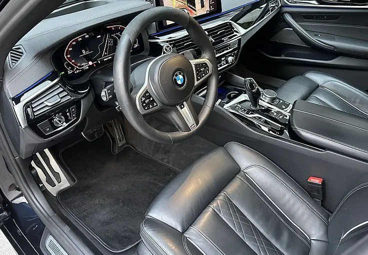 Zunanja slika - BMW Serija 5 - : 540d xDrive ADAPTIVE-LASER-STR.OKNO-HARMAN-KAM360 - 7
