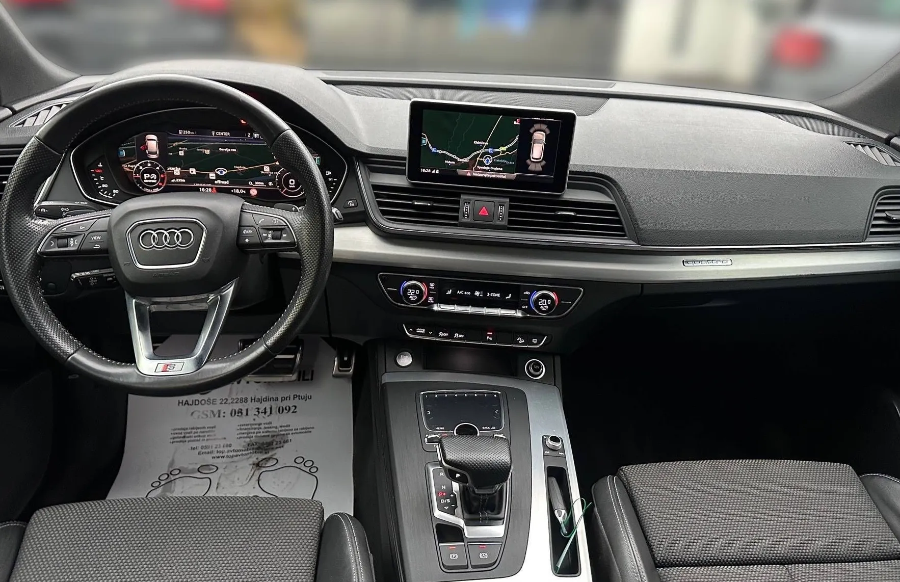 Zunanja slika - Audi Q5 - 40 TDI QUATTRO S-LINE FUL LED NAVI ACC LINE ASSI.. - 19