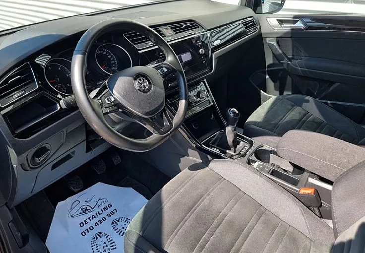 Zunanja slika - Volkswagen Touran - 2.0 TDI-110KW-7 SEDEŽEV-FULL LED-HIGHLINE+VELIK SE - 6