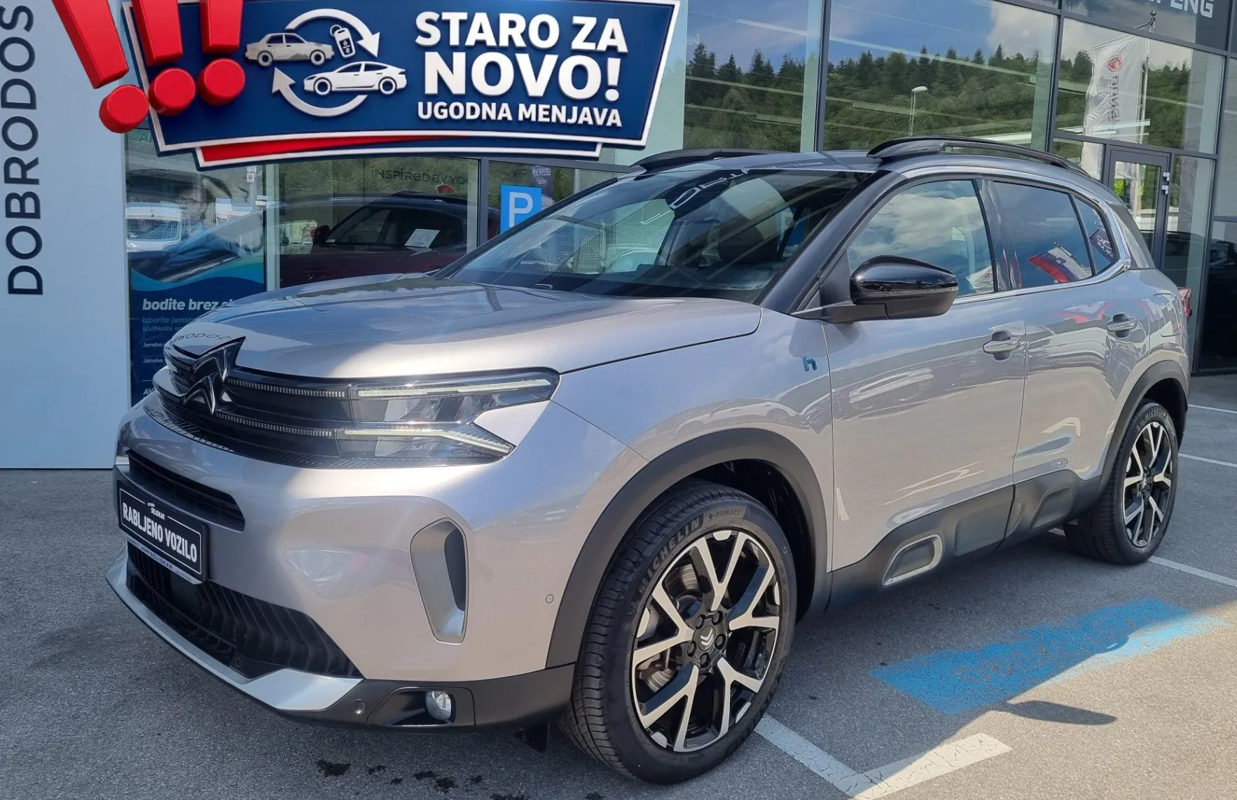 Zunanja slika - Citroën C5 Aircross - 1.6PHEV 225 Shine Pack - Avtomatik - SAMO 27.072KM - 1