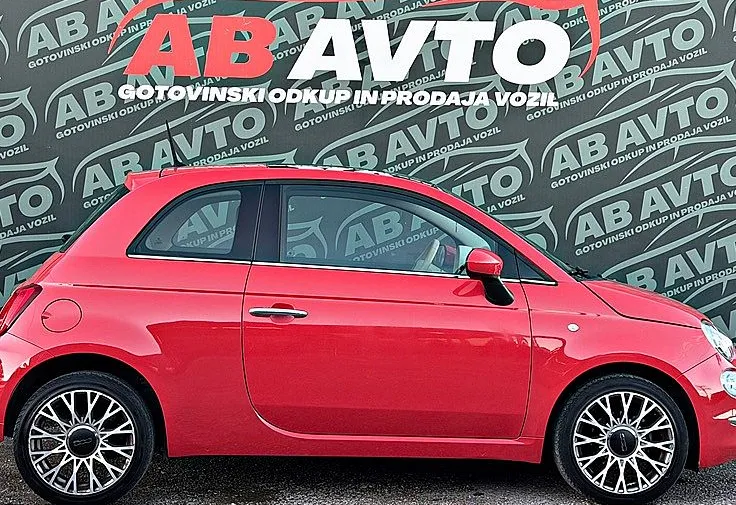 Zunanja slika - Fiat 500 - 1.2 8v Lounge+ALU+STR OKNO+LED+CITY+BREZPOLOGA+TOP - 4