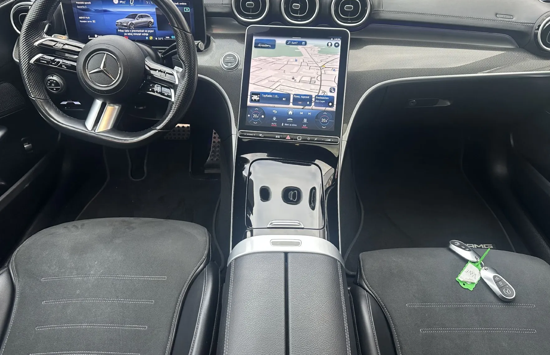Zunanja slika - Mercedes-Benz C-Razred - C 200 T AMG Line Avt..KAMERA.USNJE.NAVI.PANORAMA - 13
