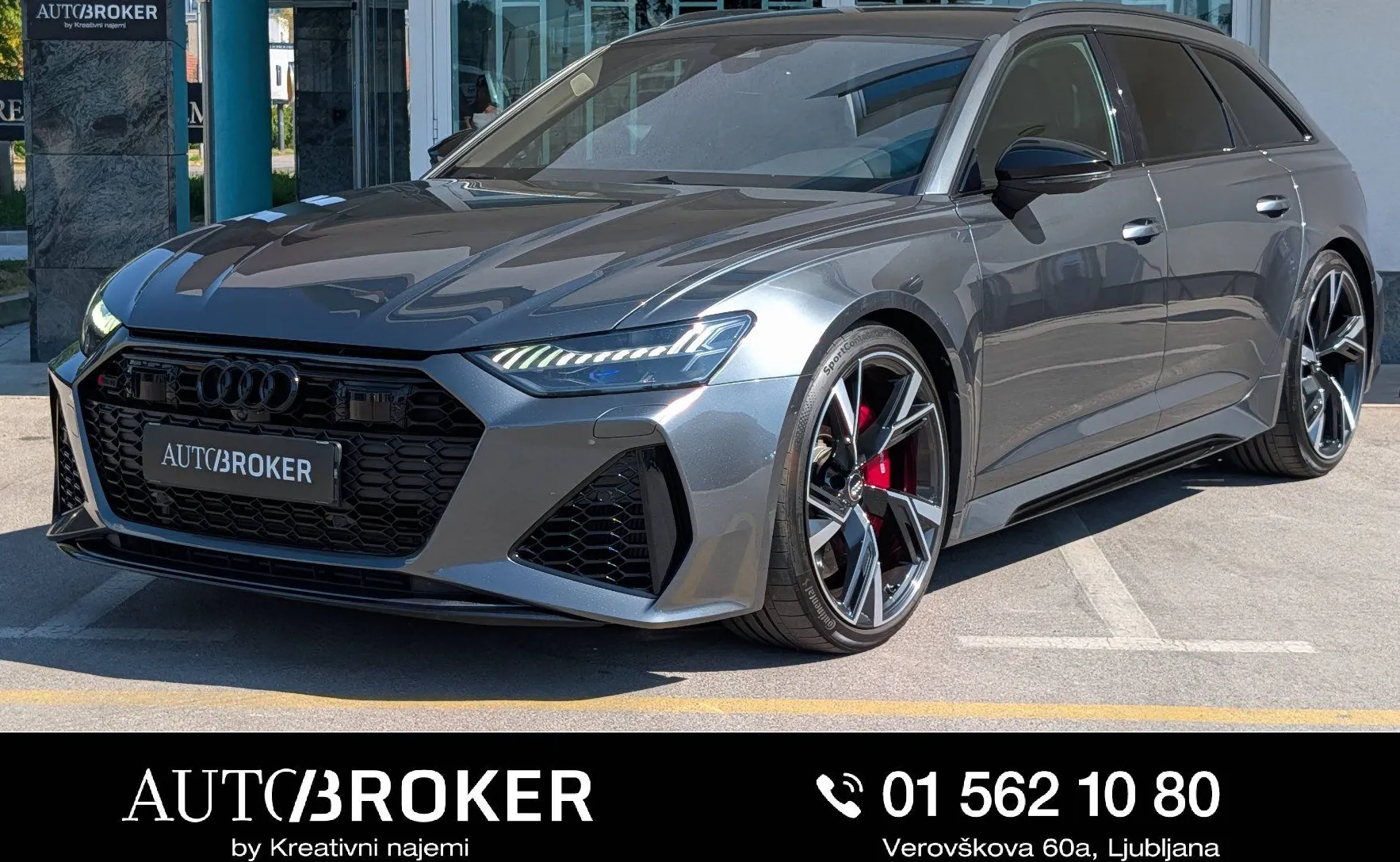 Zunanja slika - Audi RS6  - Avant TFSI Tiptronic HD Matrix 360 kamera ambient. osvet - 1