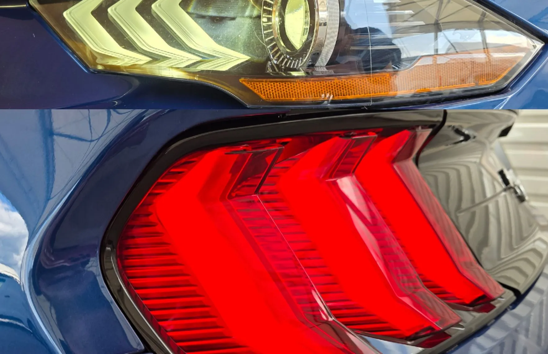 Zunanja slika - Ford Mustang - 2.3 - LED - USNJE - GR. + HLAJ. SED. - KAMERA - 18