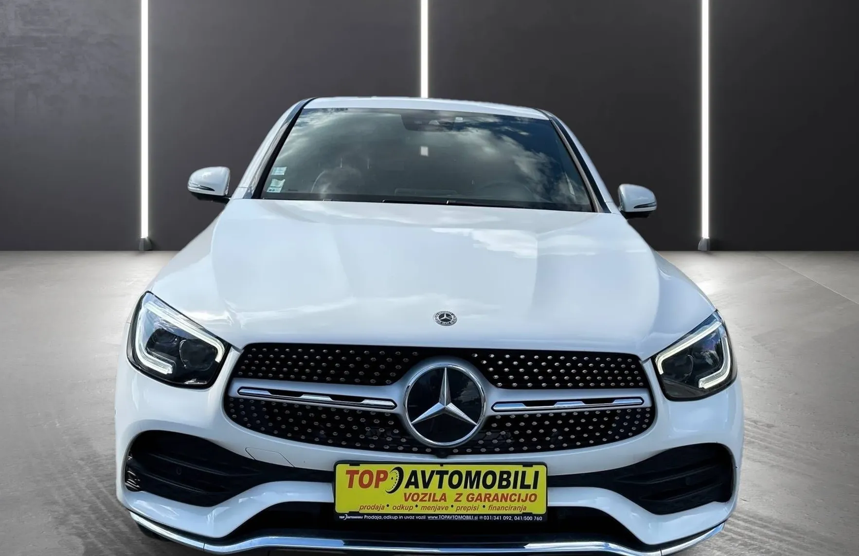 Zunanja slika - Mercedes-Benz GLC-Razred - GLC coupe 220d 4MATIC AMG LINE LED RADAR KAM 360 USNJE NAVI - 10