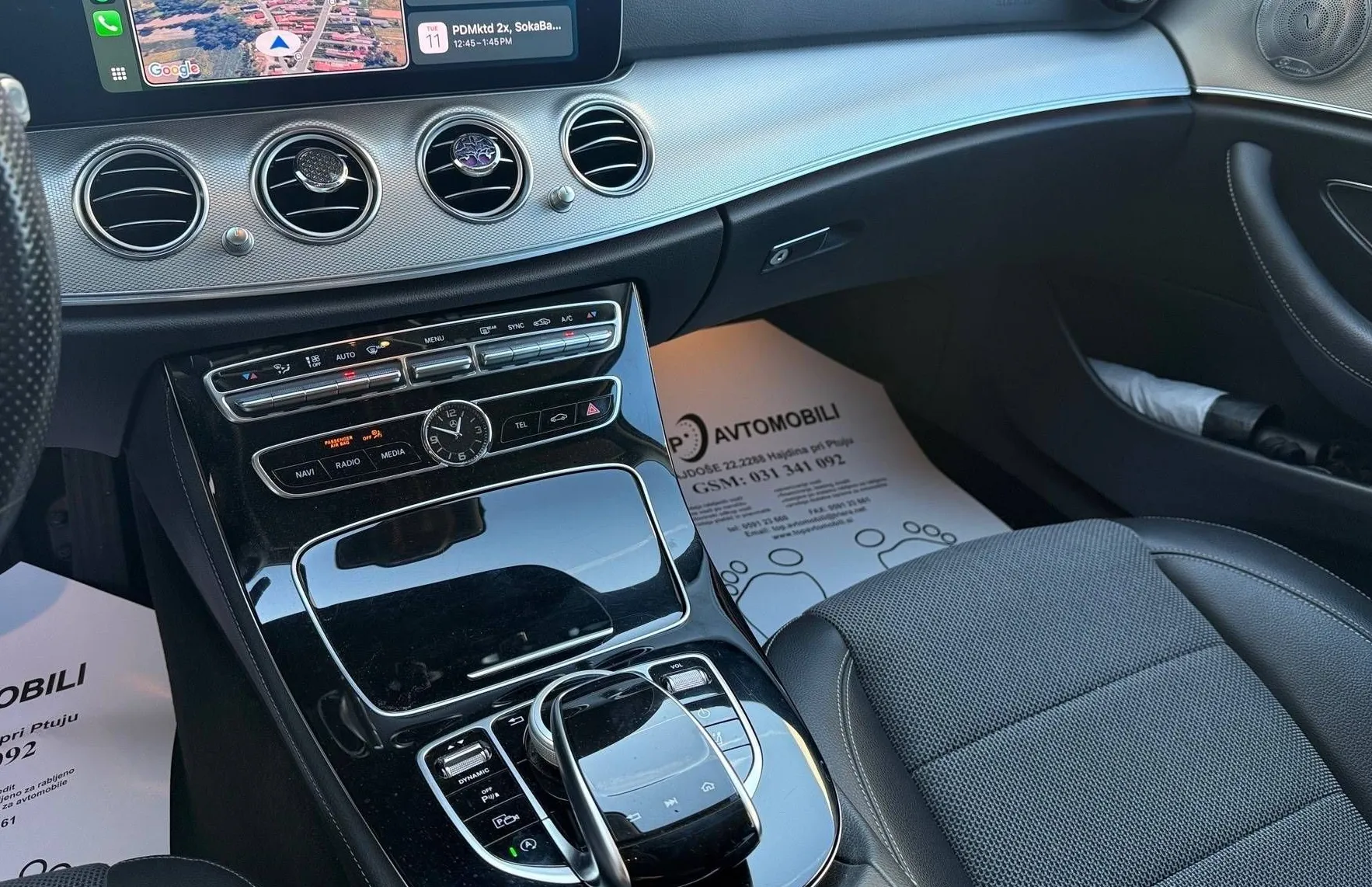 Zunanja slika - Mercedes-Benz E-Razred - E 350d FULL LED NAVI TEMP 360°KAM PDC GR.SEDEŽEV . - 17