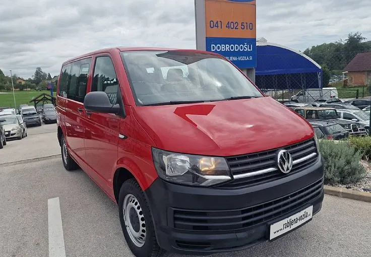 Zunanja slika - Volkswagen Transporter - T6 Kombi  8+1  2.0 TDI KMR 9 SEDEŽEV CARAVELLE - 1