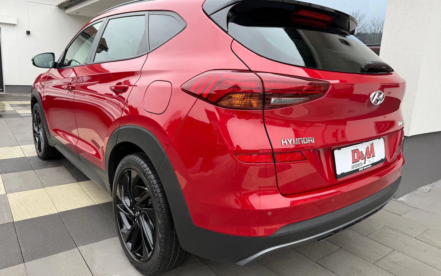 Zunanja slika - Hyundai Tucson - CRDI 4X4 NL1NE°185KM°RADAR°360CAM°19COL - 5