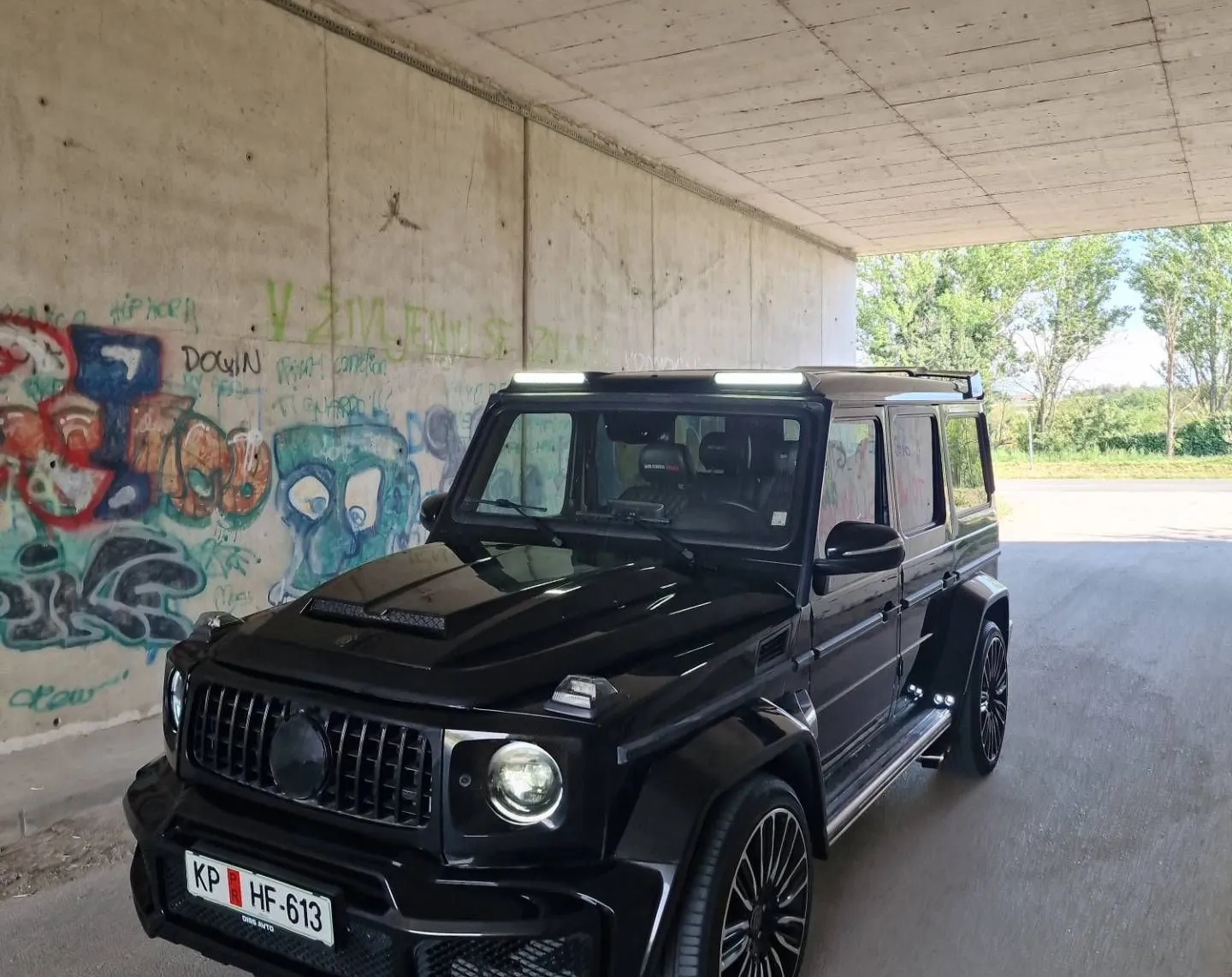 Zunanja slika - Mercedes-Benz G-Razred - 400 CDI BRABUS MOZNA MENJAVA - 6