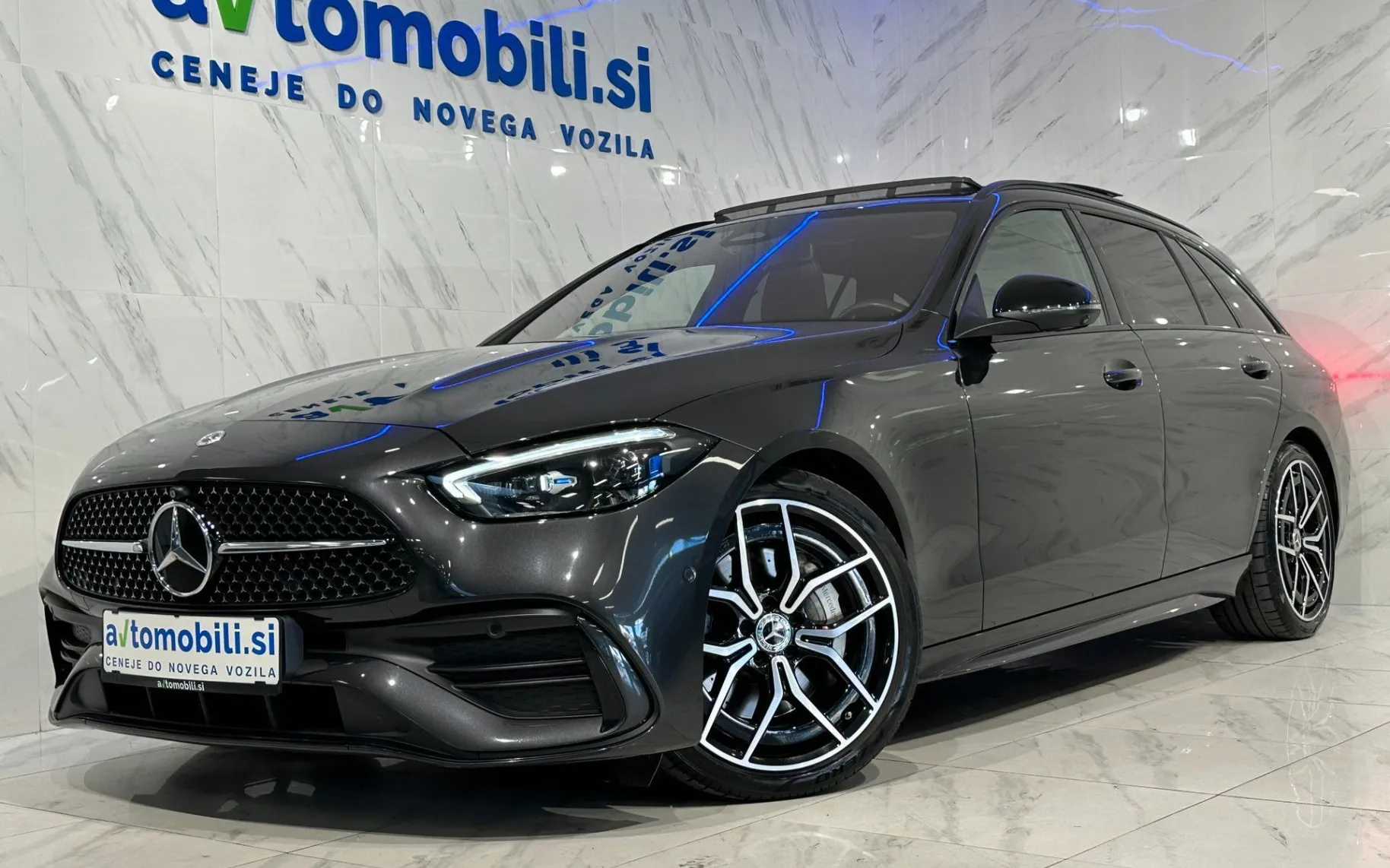 Zunanja slika - Mercedes-Benz C-Razred - 300d T |AMG Line|Panorama|360K|Memory|GretjeV|... - 1