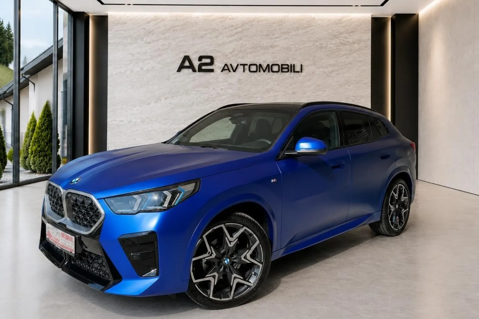Notranja slika - BMW serija X2: - X2 xDrive20d Avt. M-PRO -MAT-PANO-KAMERA-ALCANTARA - 8