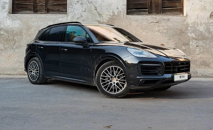 Zunanja slika - Porsche Cayenne - 3.0T E-Hybrid Sport Chrono Pano Asistence SLO - 3