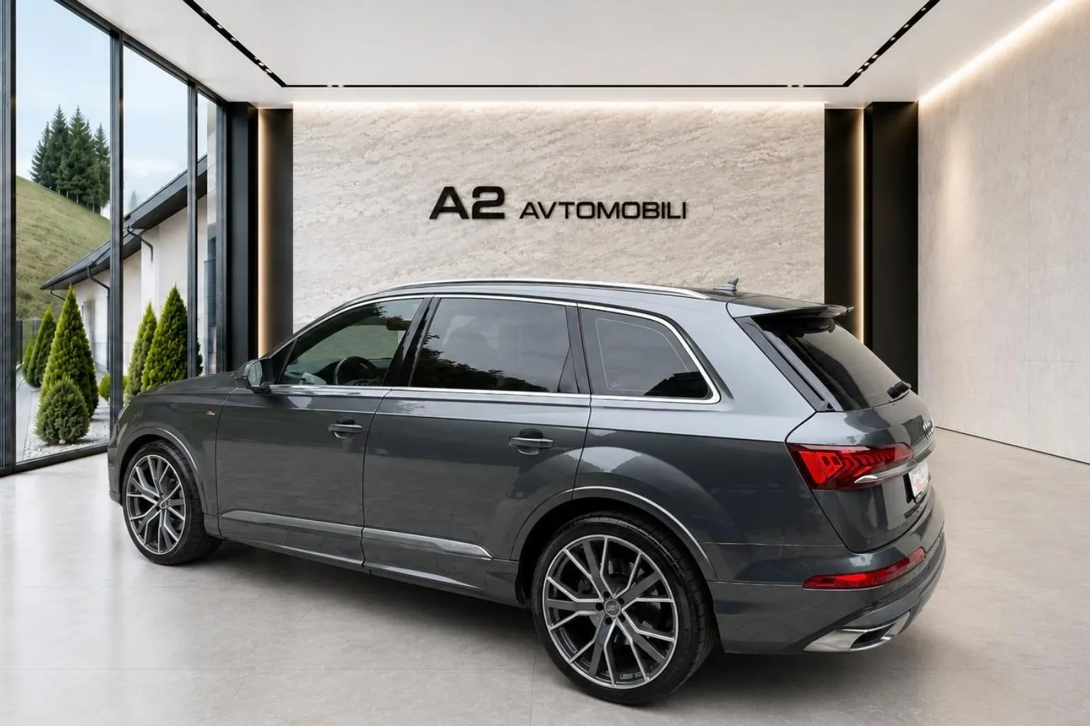 Notranja slika - Audi Q7 - quattro  TDI S line -ACC-KAMERA-ZRAČNO-ALU22- - 9