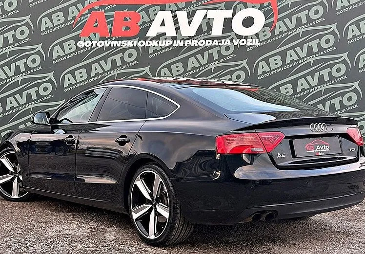 Zunanja slika - Audi A5 - Sportback 2.0 TDI 130kW+6PRESTAV+BIXENON+PDC+ALU19+NAVI+TOP - 7