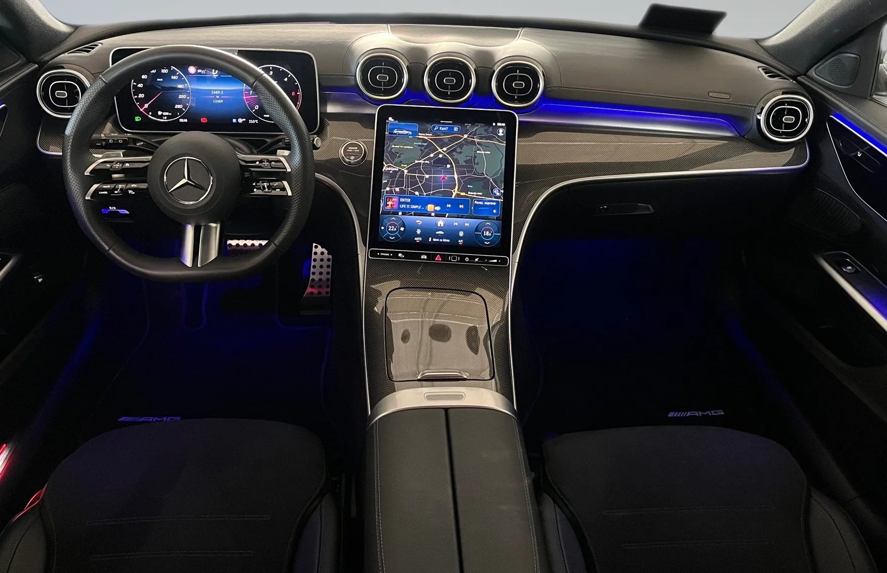 Zunanja slika - Mercedes-Benz C-Razred - C 300 d T AMG Line Avt. - 10