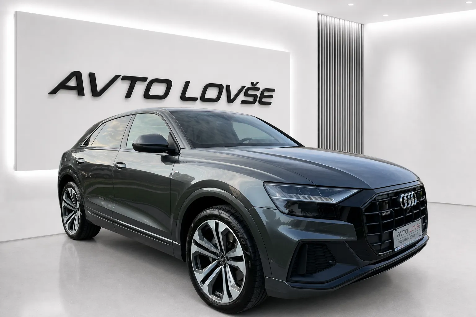 Zunanja slika - Audi Q8 - 50 TDI quattro 3x S line-1 LASTNIK-MATRIX-22 col - 2