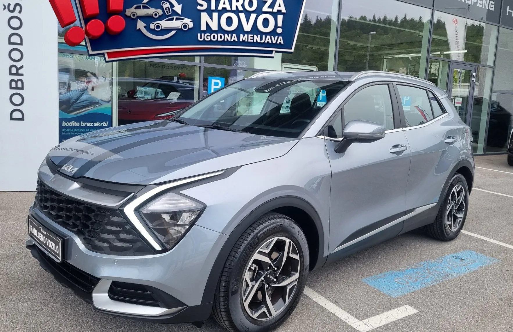 Zunanja slika - KIA Sportage - 1.6 T-GDI MHEV AVTOMATIK - SLOVENSKI + 1. LASTNIK - 1