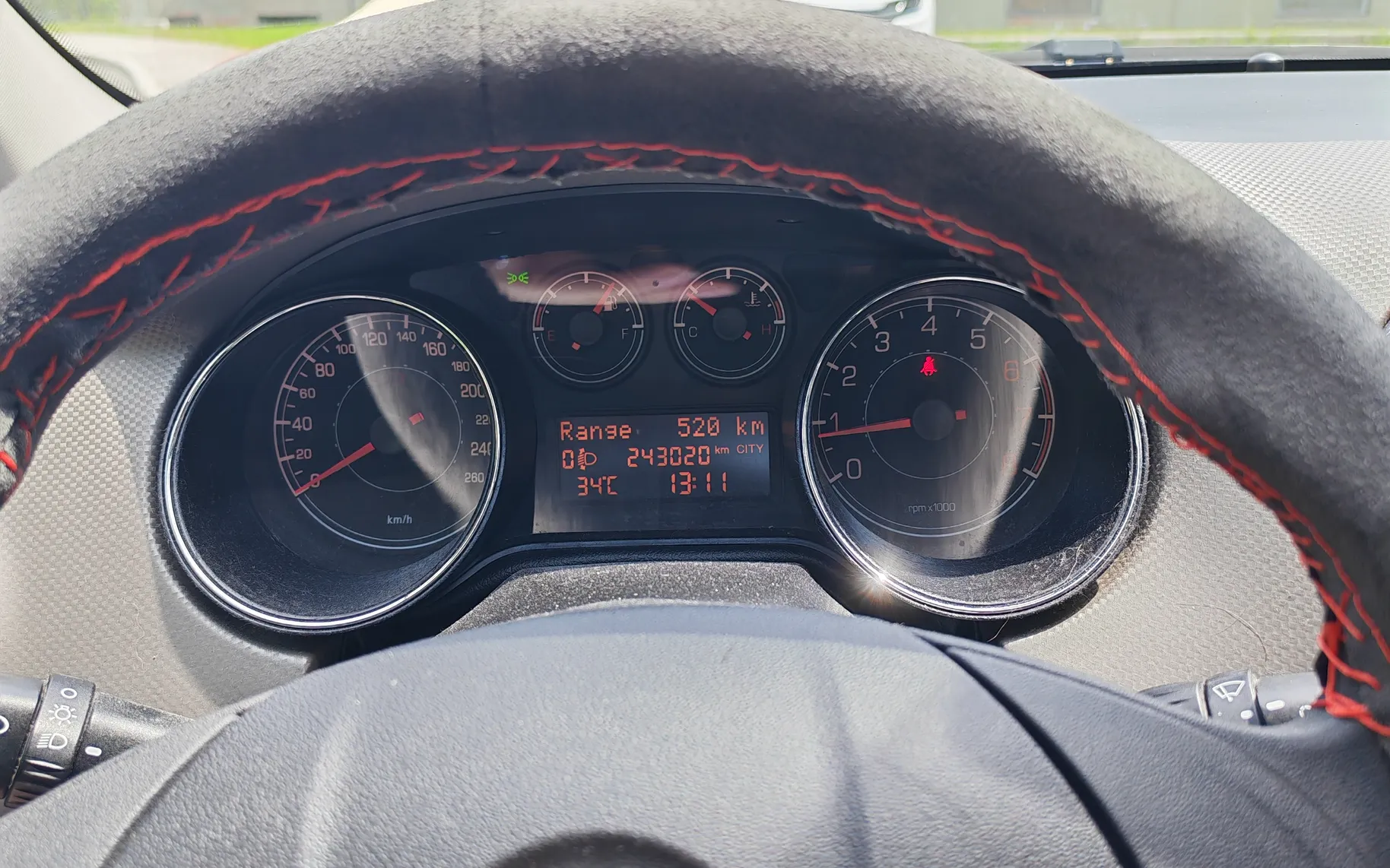 Notranja slika - Fiat Bravo - 1,4 16V Dynamic - 6
