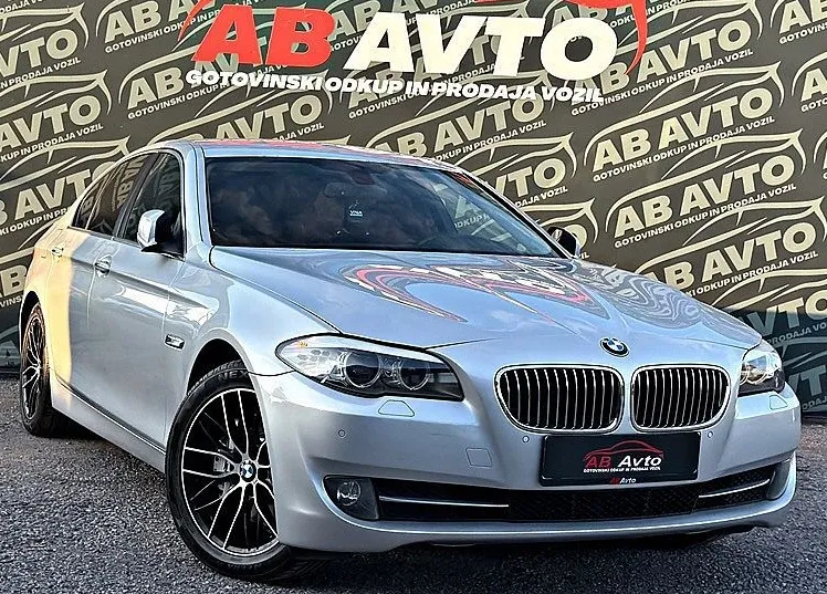 Zunanja slika - BMW Serija 5 - : 525d xDrive Avt+LIMO+4X4+SERVISNA+BIXENON+USNJE - 1