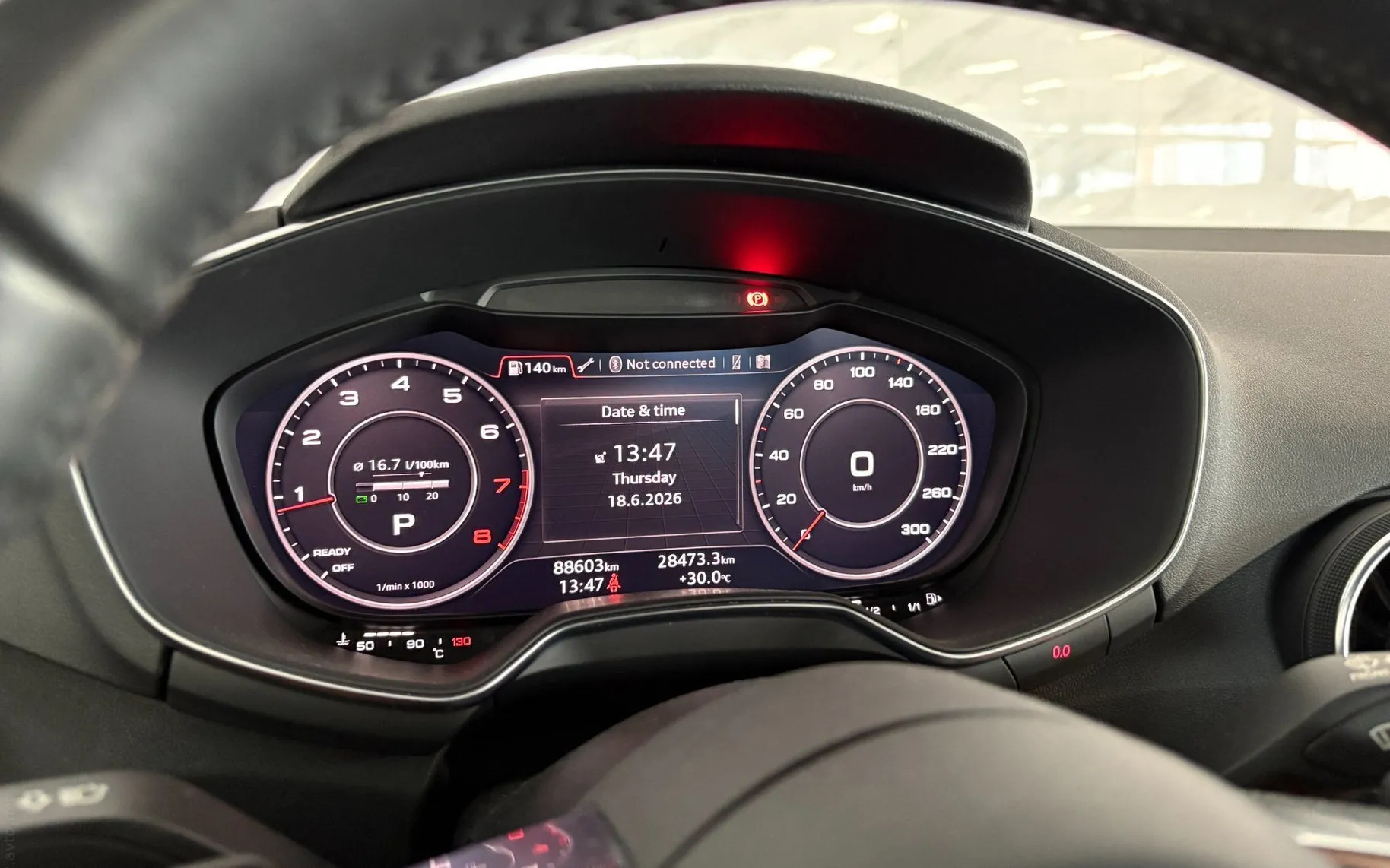 Notranja slika - Audi TT - 2.0 TFSI Coupe|Quaro|Led|PDC|Virtual|Navi|Gret - 12