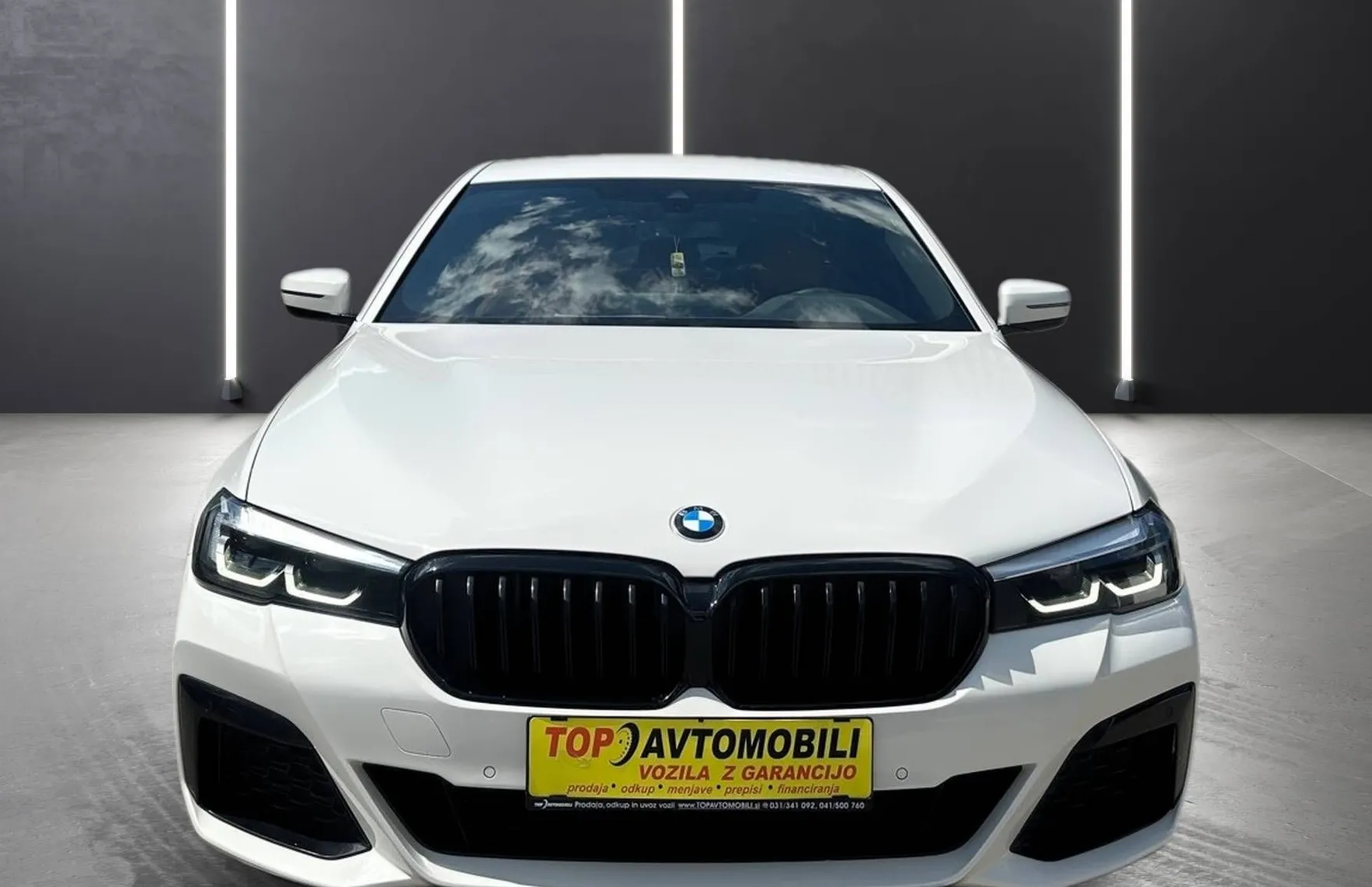 Zunanja slika - BMW Serija 5 - : 520d M PAKET LED NAVI PDC KAMERA TEM DAB EL SEDE - 12