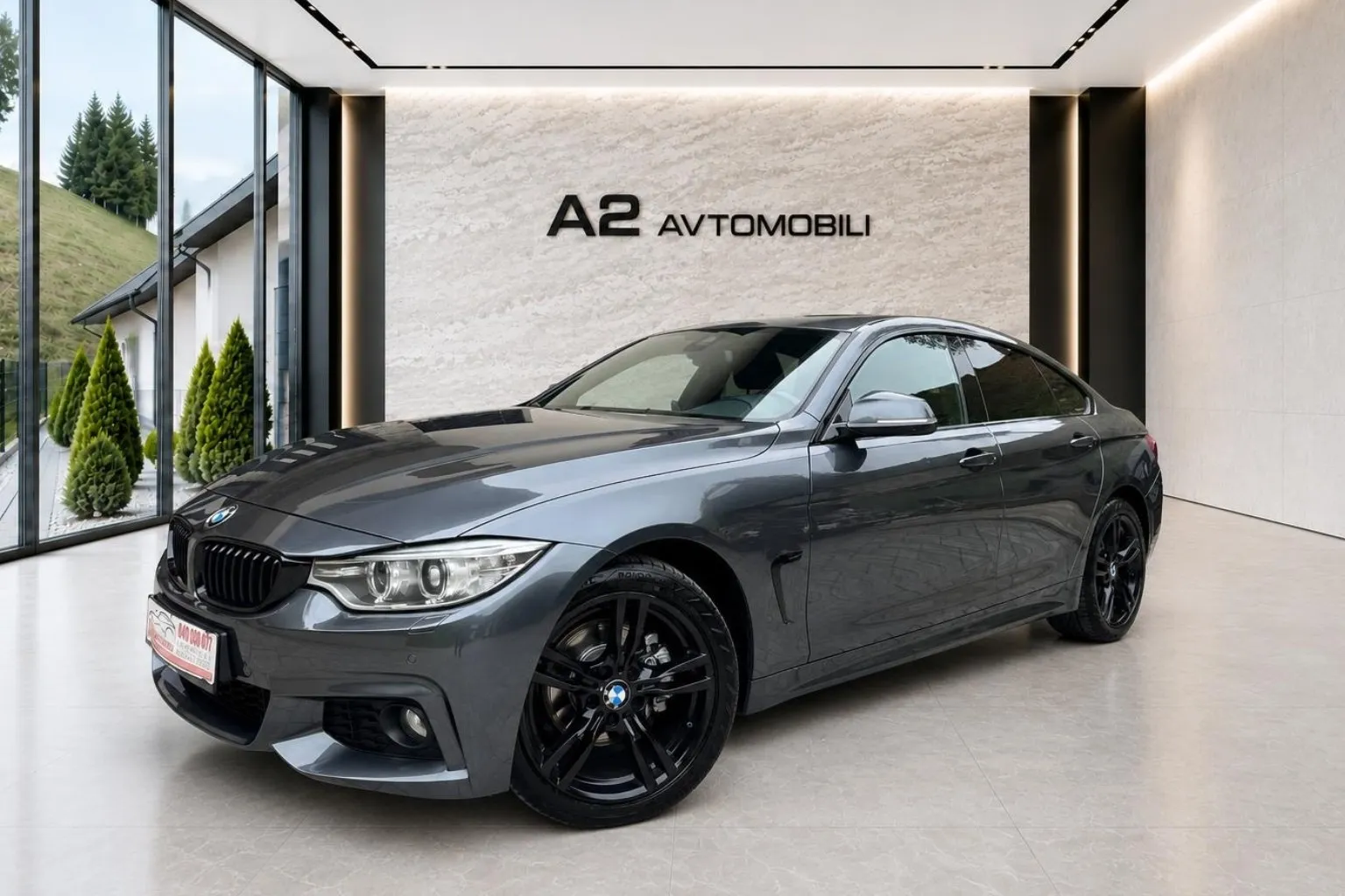 Zunanja slika - BMW serija 4 Gran Coupe: - 420d xDrive  M Sport -NAVI-MEMORY-PDC-ALU- - 2