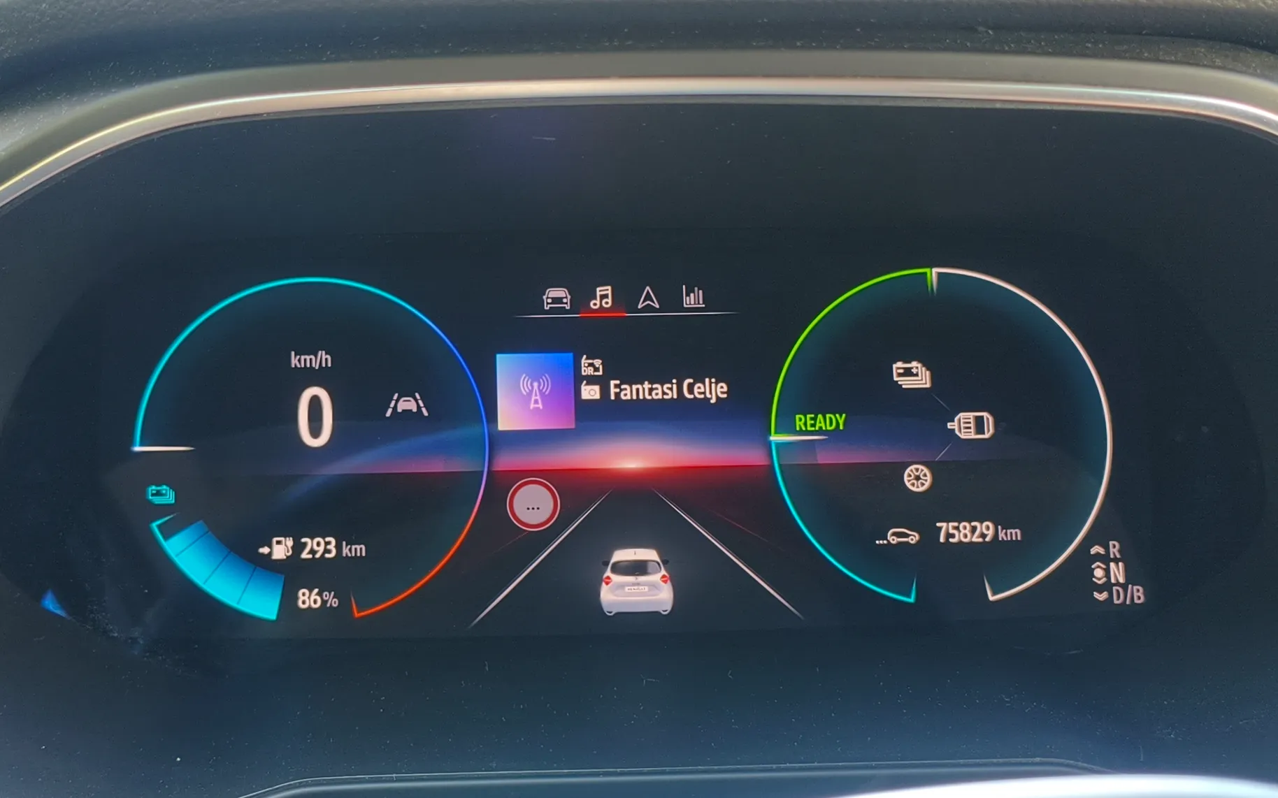 Notranja slika - Renault Zoe - Intens R135 - 1