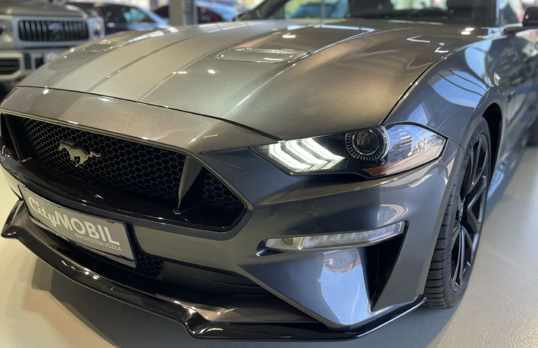 Zunanja slika - Ford Mustang - 5.0-V8-GT-HLAJENJE SED-MEMORY-USNJE-RADAR-LED-20C - 6