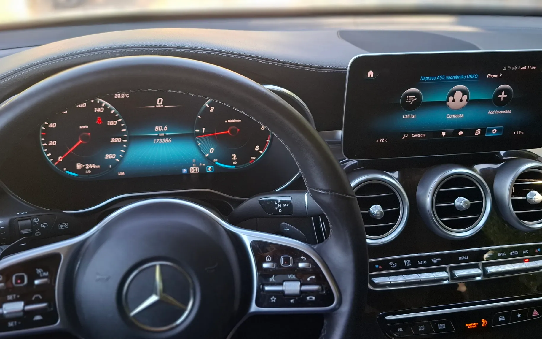 Notranja slika - Mercedes-Benz GLC-Razred - GLC 220 d 4MATIC Avt. - 4