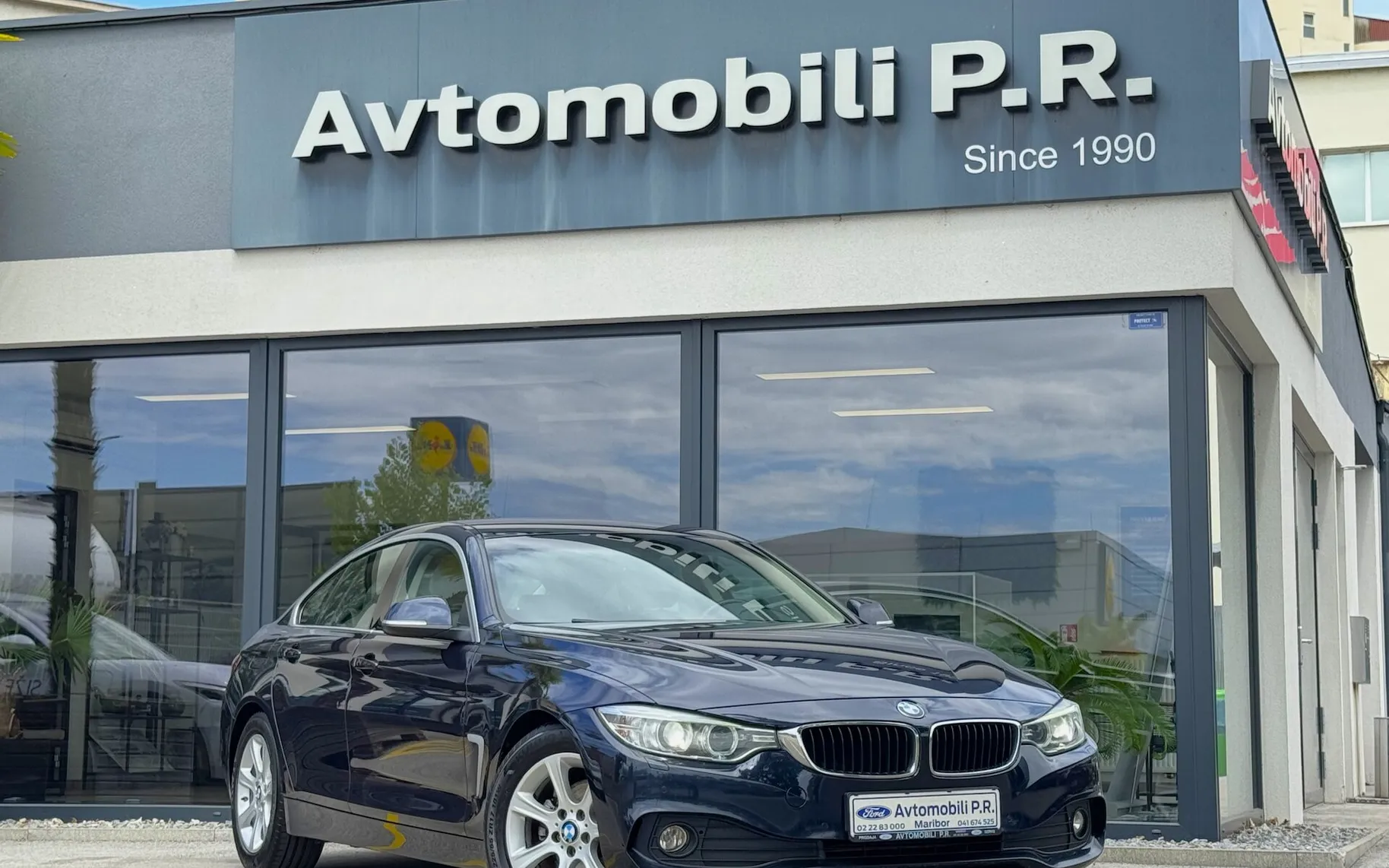 Zunanja slika - BMW serija 4 Gran Coupe - 420d Gran Coupe USNJE-NAVI-TEMPOMAT-PDC-BI-XE - 3