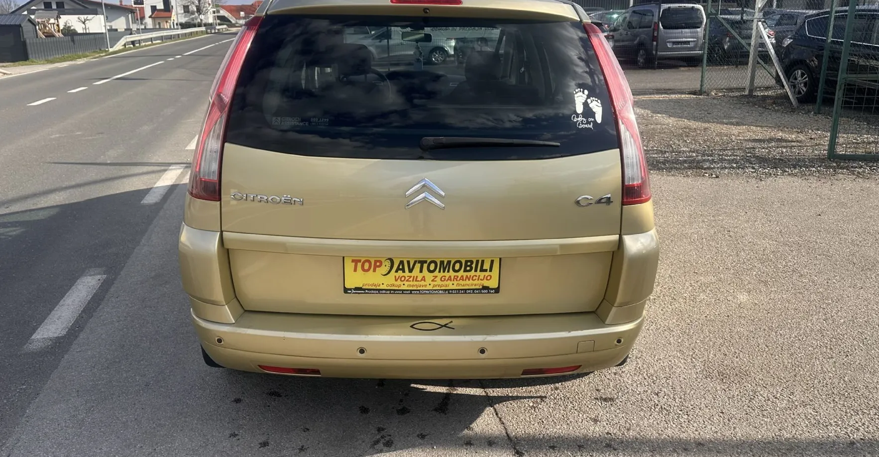 Zunanja slika - Citroën C4 Grand Picasso - 1.8i 16V SLOVENSKO VOZILO KLIMA 7 SEDEŽEV - 7