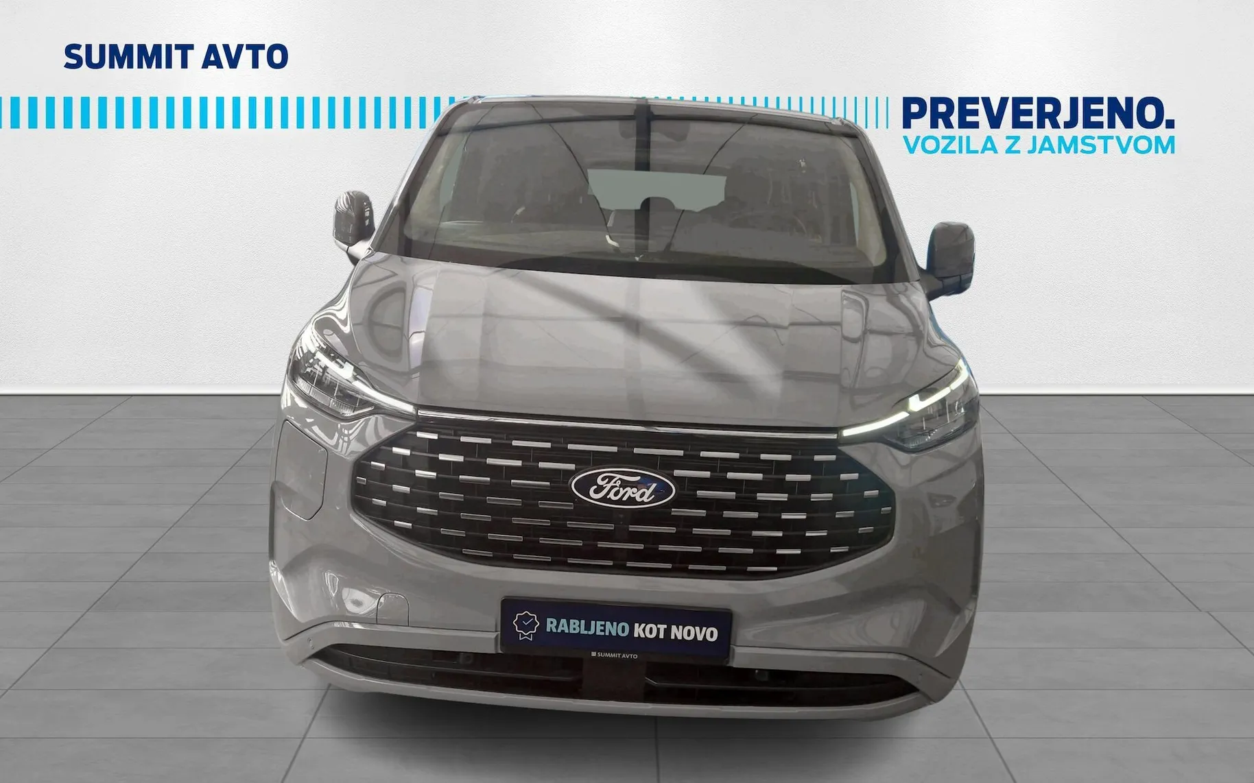 Zunanja slika - Ford Tourneo Custom - TITANIUM X 2.5 PHEV-L1H1-8XSED.-RADAR-USNJE-OPOMBE - 13