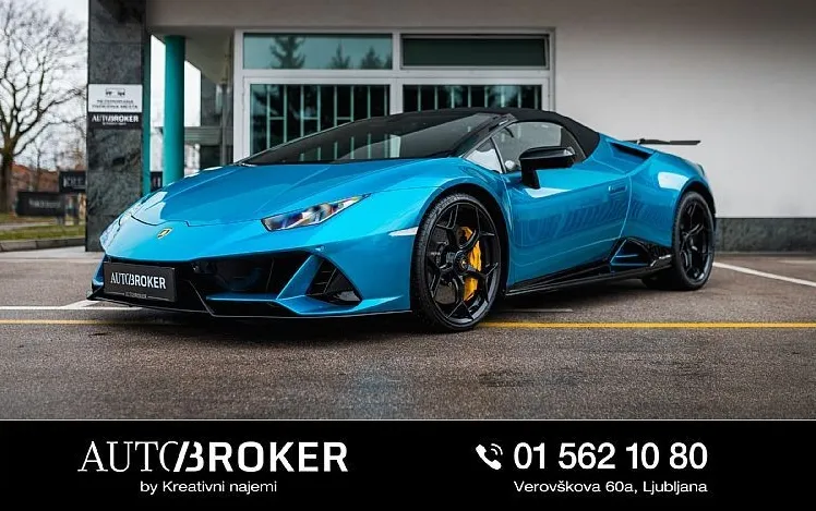 Zunanja slika - Lamborghini Huracan - EVO AWD Spyder Azzuro Secondo - 1