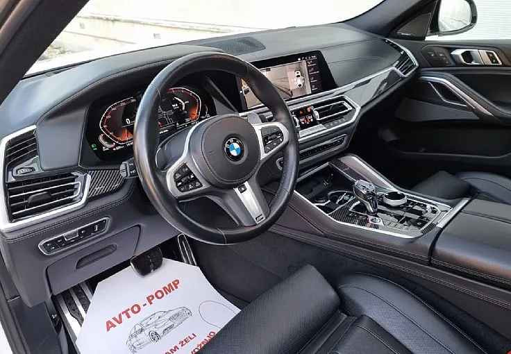 Zunanja slika - BMW X6 - serija : xDrive30d-ZRAČNO-PANORAMA-LASER-CRYSTAL-INDIVIDUAL - 6