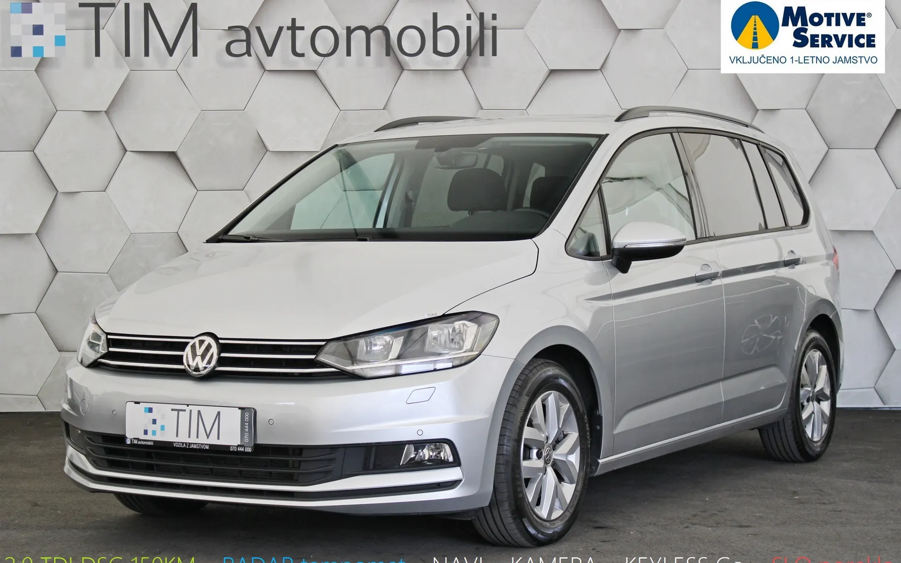 Zunanja slika - Volkswagen Touran - 2.0 TDI DSG Family 150KM - 1