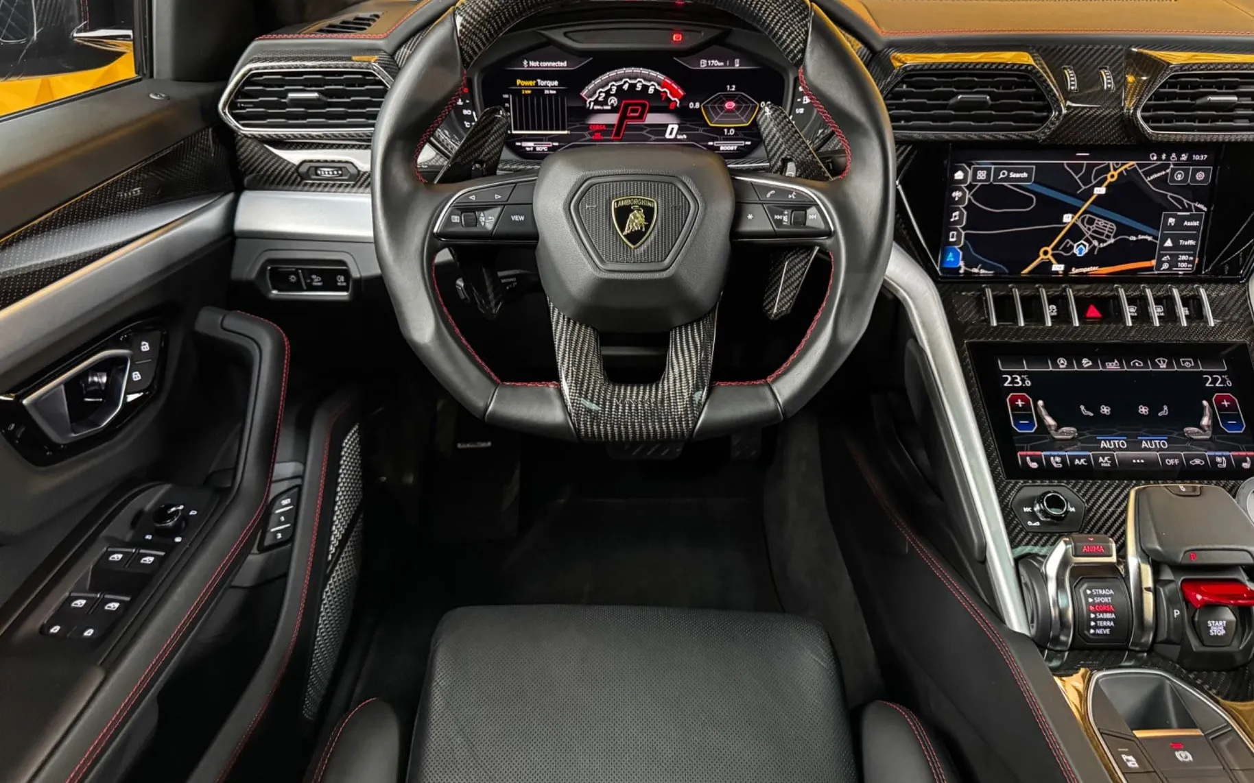 Notranja slika - Lamborghini Urus - Mansory Venatus-24COL-PPF-STARLIGHT-CARBON CERAM.. - 12
