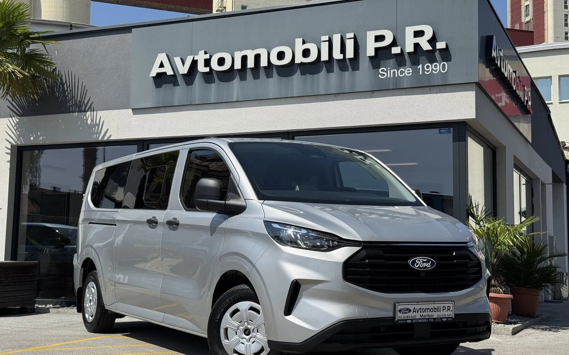 Zunanja slika - Ford Transit Custom - Kombi 320 2.0 TDCi L2H1  DMR  Trend AVT 4X4 SLO - 3