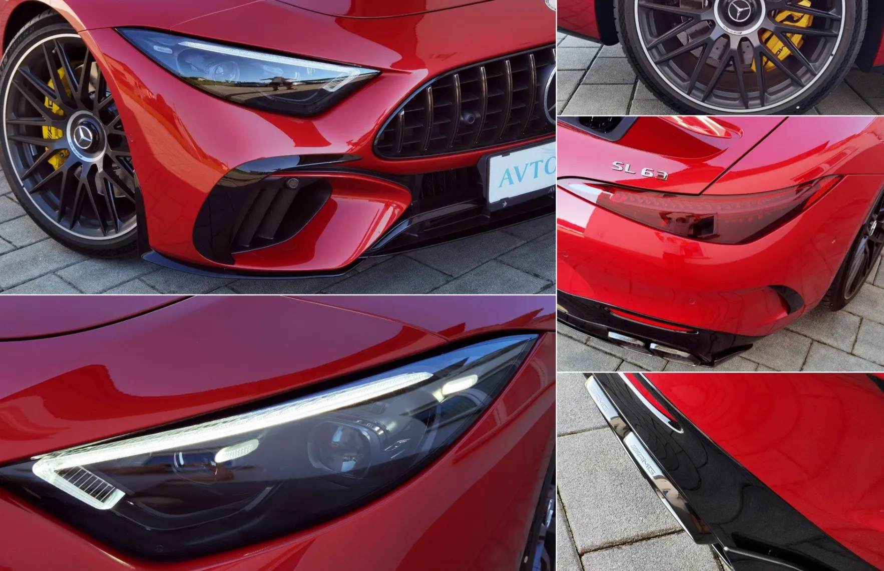 Zunanja slika - Mercedes-Benz SL-Razred - 63 AMG 4M+ DIGITAL-L•AERO•HLAJ-SED•HEAD•KAM360•21C - 12