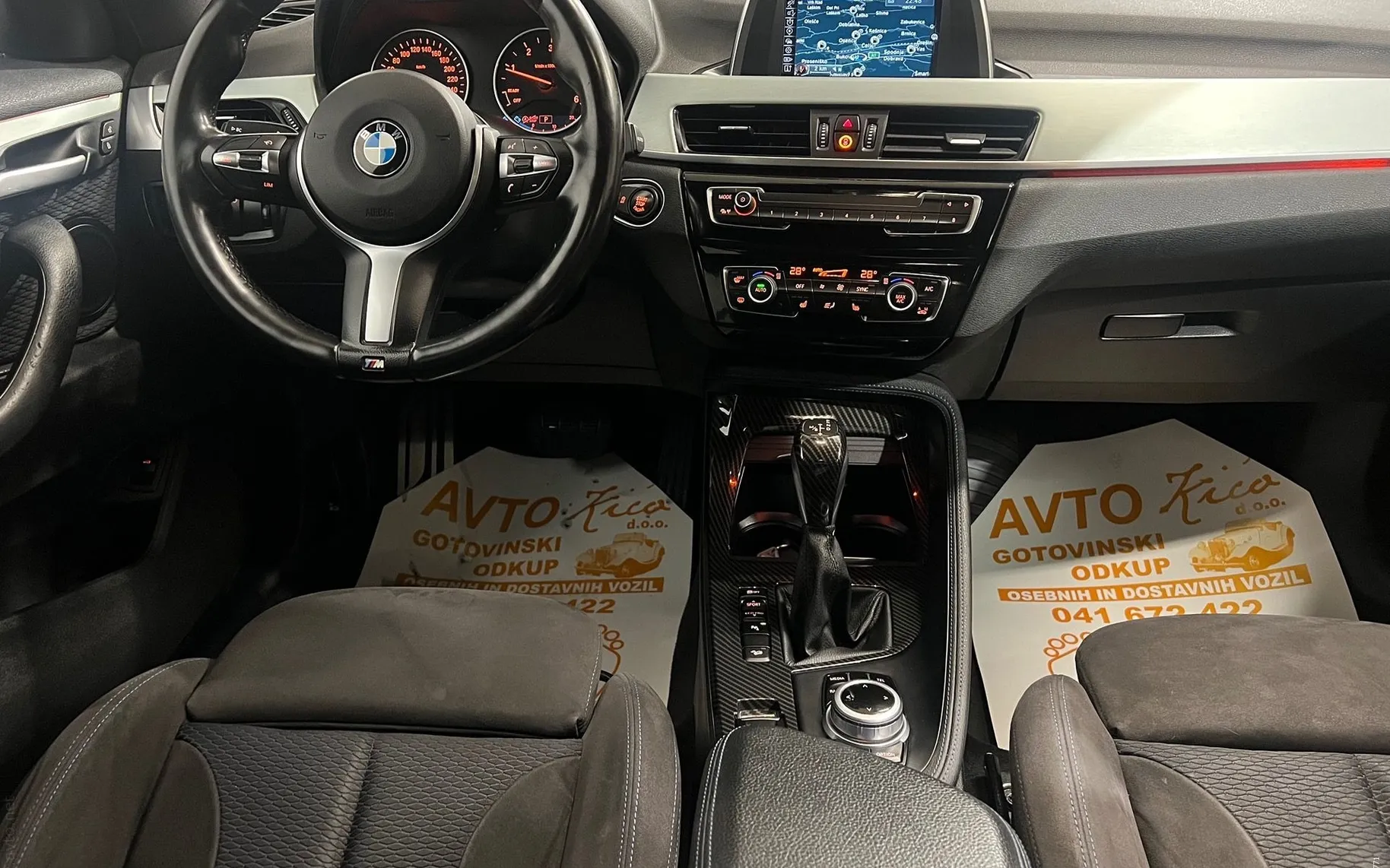 Notranja slika - BMW serija X1: - X-DRIVE 18d-M-PAKET-BI-XENON-LED-NAVI-TEMPOMAT-P - 24
